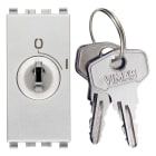 VIMAR - Pulsante 2P 16A + Chiave Estraibile in Posizione Off, 250V~ Next