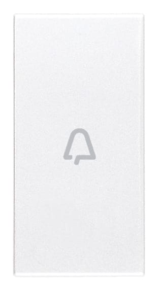 VIMAR - TASTO 1M SIMB. CAMPANELLO ASSIALE BIANCO