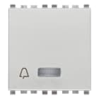 VIMAR - Pulsante Set/Reset per Chiamata di Emergenza con Segnalazione Ottica e Acustica
