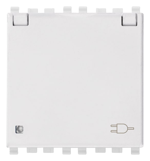 VIMAR - PRESA SICURY 2P+T 16A DE + COPER. BIANCO
