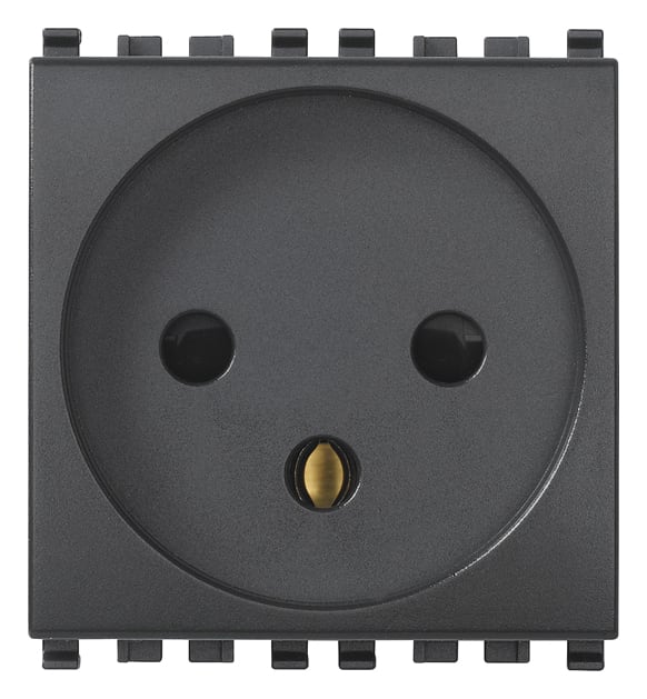VIMAR - PRESA SICURY 2P+T 16A ISRAELIANO GRIGIO