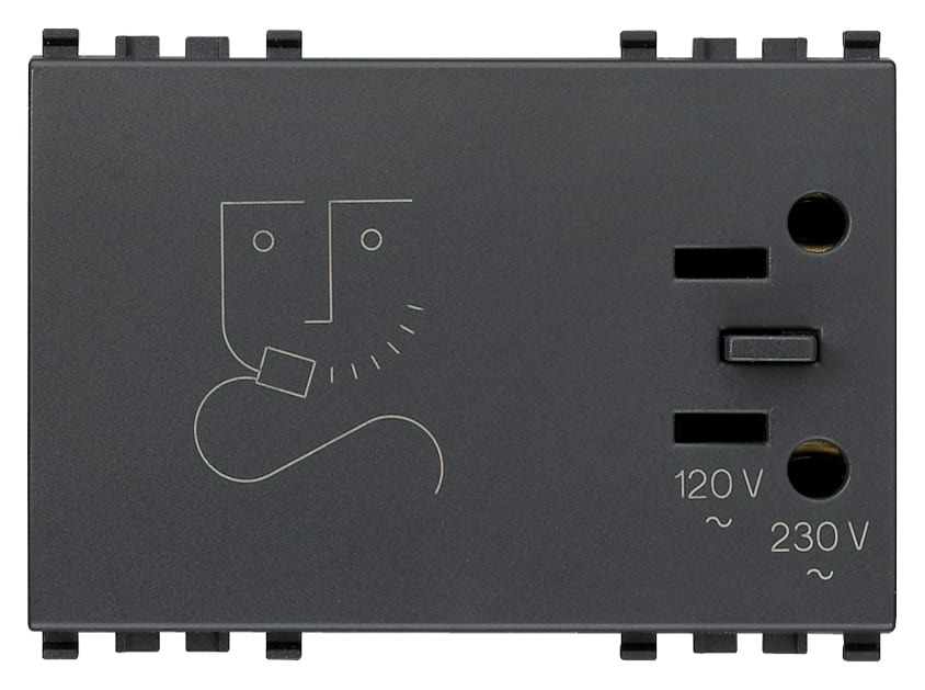 VIMAR - PRESA PER RASOIO 230V GRIGIO