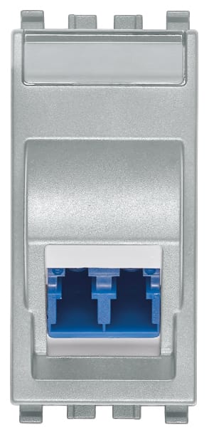 VIMAR - Presa Ottica Monomodale 9/125 µm Lc Duplex Next con Adattatore
