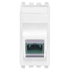 VIMAR - Presa Ottica Monomodale Bianca 9/125 µm con Adattatore SC/APC Simplex