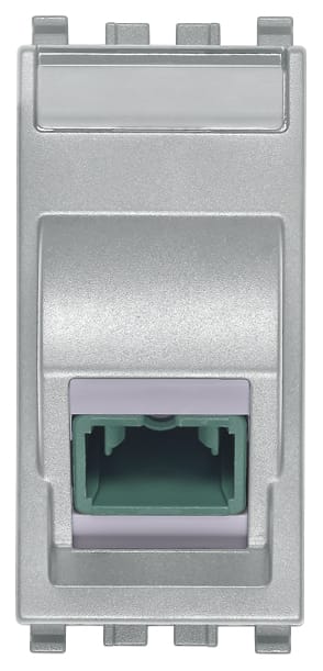 VIMAR - Presa Ottica Monomodale 9/125 µm con Adattatore SC/APC Simplex