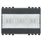 VIMAR - Lampada Emergenza LED 3M Grigio Alta Efficienza Dispositivo Automatico Batterie Ricaricabili Autonomia Moduli