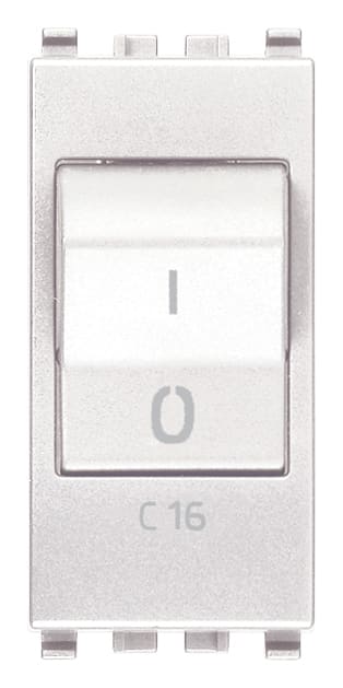 VIMAR - INTERRUTTORE MT 1P+N C16 120-230V BIANCO