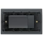 VIMAR - Programmatore e Lettore di Carte A Transponder Grigio con Scatola da Tavolo 4 Moduli
