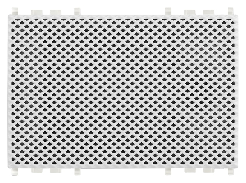 VIMAR - Diffusore Sonoro 8Ohm 3W Bianco - Passivo 8 Ohm 3 W, Completo Con Placche Eikon, Arké O Plana - 3 Moduli