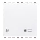 VIMAR - Amplificatore Stereo Bluetooth 4+4W Bianco con 2 Uscite Diffusori Sonori 8 Ohm, Ricevitore Incorporato, Ingresso Line In, Alimentazione 12Vdc