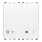 VIMAR - Gateway IoT bianco 2 moduli, Bluetooth Wi-Fi per integrazione e supervisione VIEW Wireless, Cloud e App, alimentazione 100-240 V 50/60 Hz.