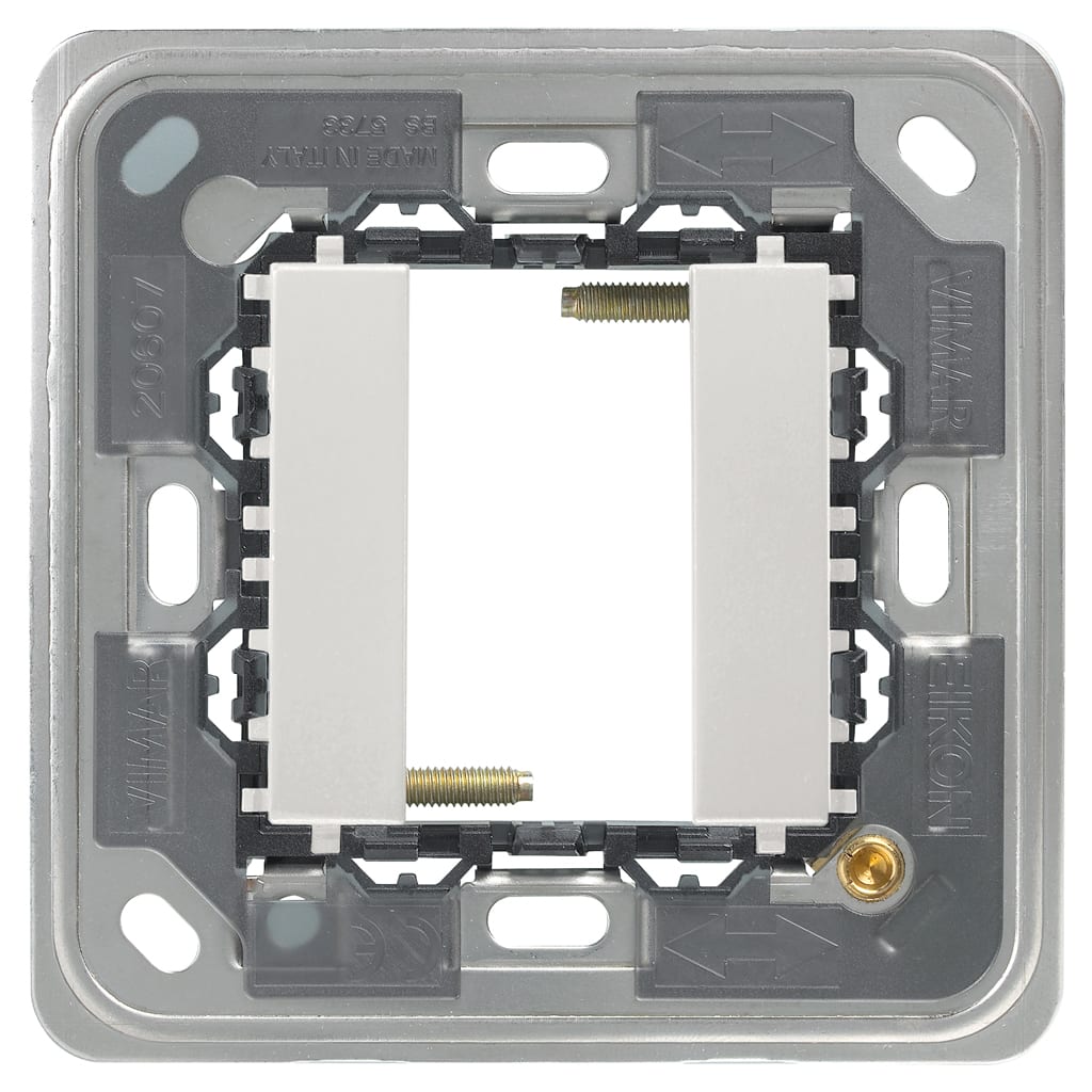 VIMAR - Supporto 1 Modulo con Viti per Scatole Quadrate Next