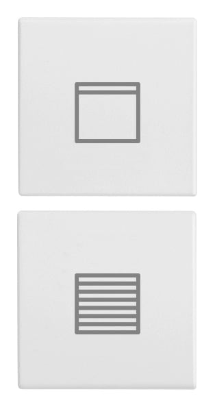 VIMAR - DUE MEZZI TASTI 1M SCEN. TAPPARELLA B.CO