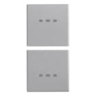 VIMAR - DUE MEZZI TASTI 1M NEUTRO PERS. NEXT