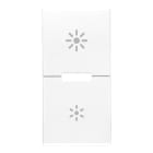 VIMAR - DUE MEZZI TASTI 1M DIMMER BIANCO