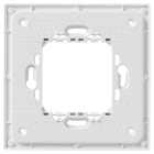 VIMAR - Supporto Parete Radio Placca 2M Bianco Comando Enocean Bluetooth Zigbee Placche 2 Moduli Eikon Evo