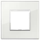 VIMAR - PLACCA 2M BIANCO DIAMANTE