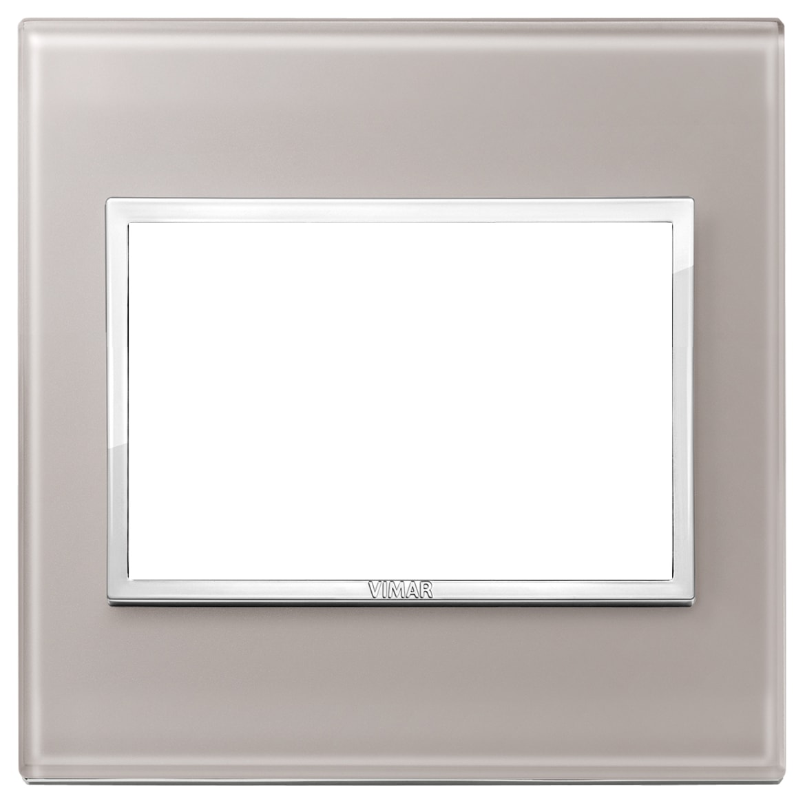 VIMAR - PLACCA 3M BS GRIGIO PERLA