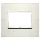 VIMAR - Placca 3M Titanio Moduli Alluminio Nobilitato Esclusivi