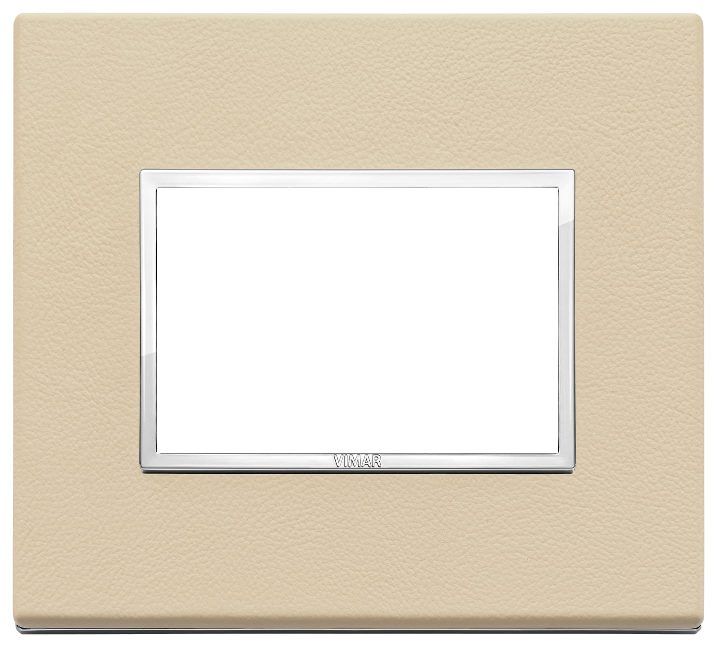 VIMAR - PLACCA 3M CREMA