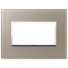 VIMAR - PLACCA 4M OPALE BRUNO