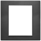 VIMAR - PLACCA 8M NERO TOTALE