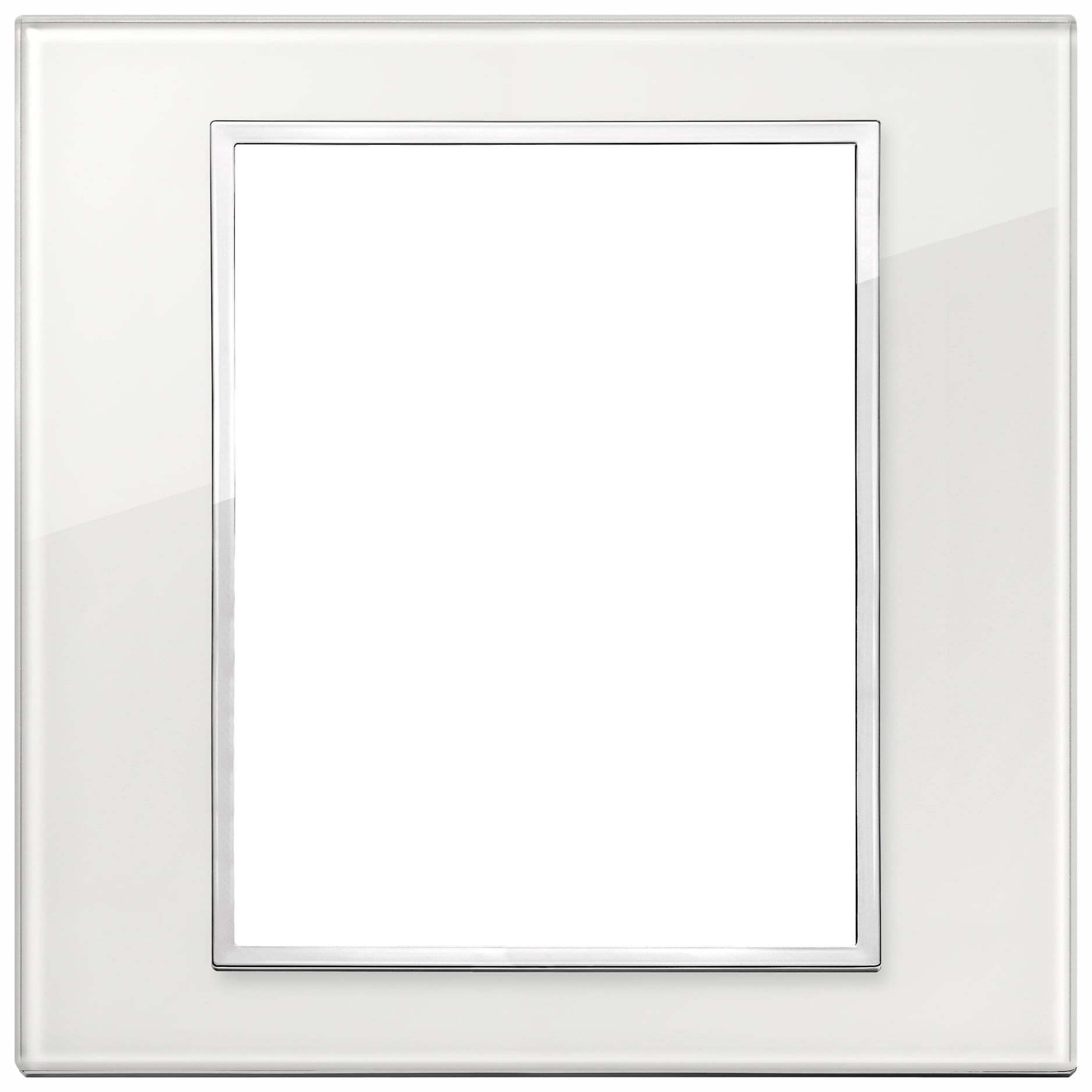 VIMAR - PLACCA 8M BIANCO DIAMANTE