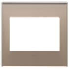 VIMAR - PLACCA 3M BS OPALE BRUNO