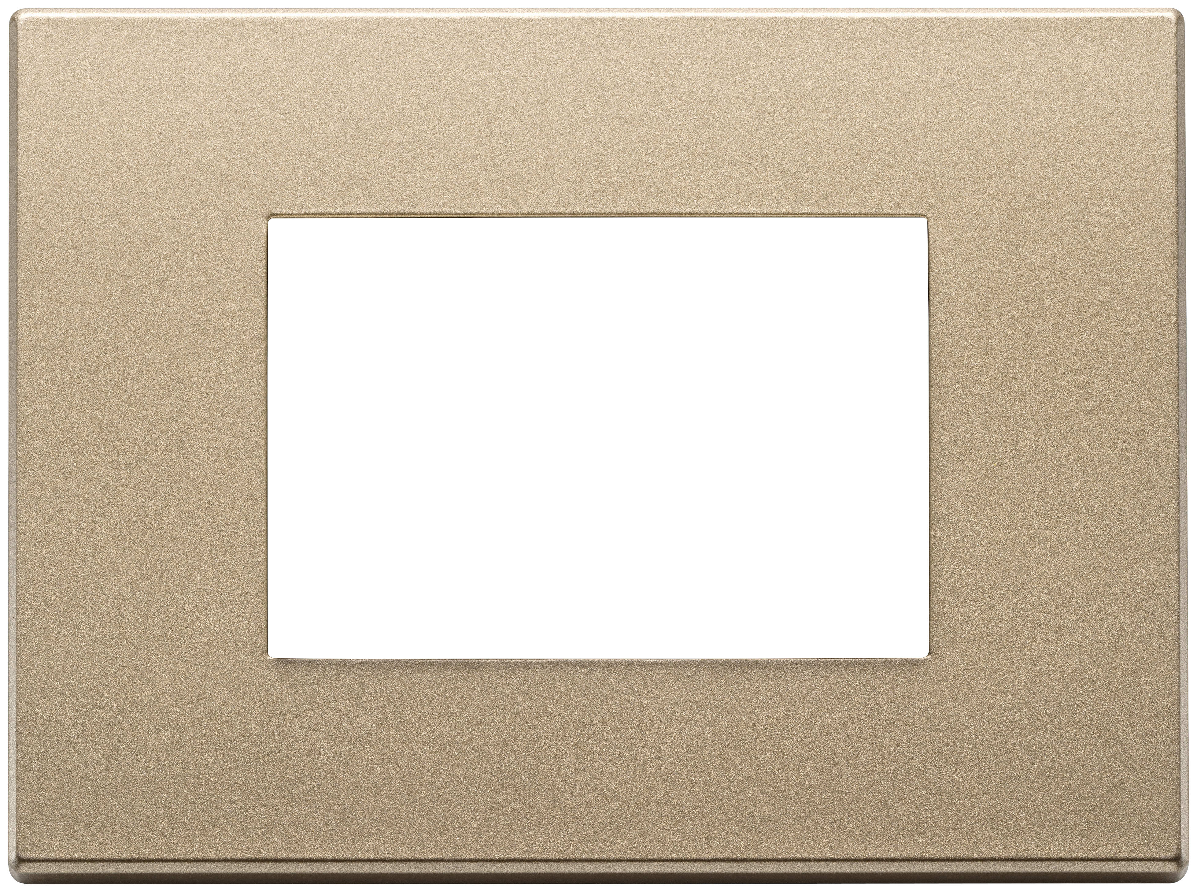 VIMAR - PLACCA 3M ORO SATINATO