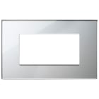 VIMAR - PLACCA 4M ARGENTO GHIACCIO