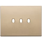 VIMAR - PLACCA 3MX3 VINTAGE ORO SATINATO