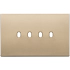 VIMAR - PLACCA 4MX4 VINTAGE ORO SATINATO