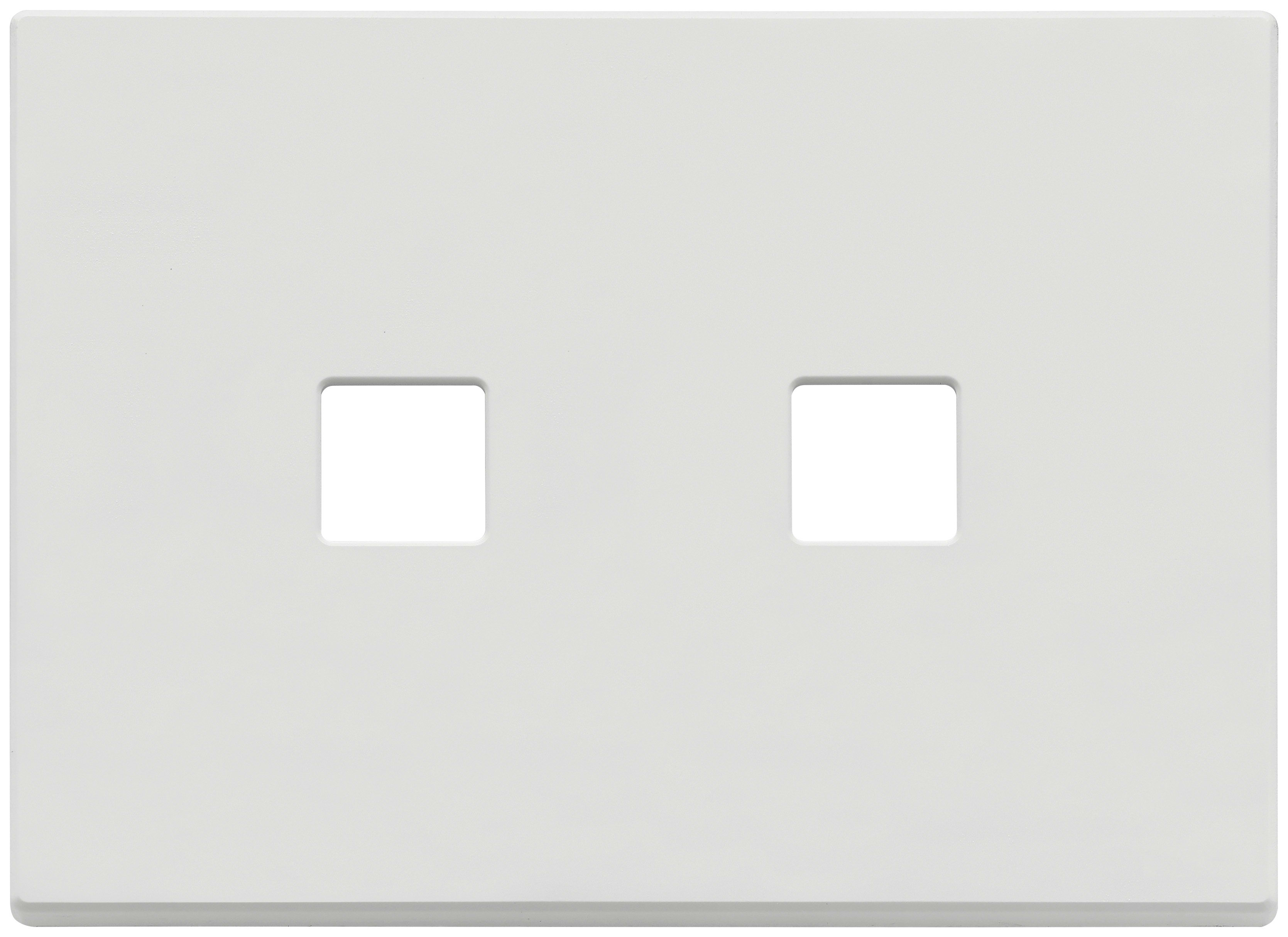 VIMAR - PLACCA 3MX2 FLAT BIANCO MATT