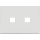 VIMAR - PLACCA 3MX2 FLAT BIANCO MATT