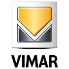 VIMAR - DUE TASTI FLAT NO SIMBOLI OTTONE SPAZZ.