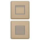 VIMAR - DUE TASTI FLAT SCEN. TAPPARELLA OROSATIN