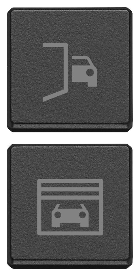 VIMAR - DUE TASTI FLAT CANCELLO GARAGE GRIGIO