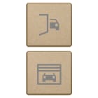 VIMAR - DUE TASTI FLAT CANCELLO GARAGE OROSATIN