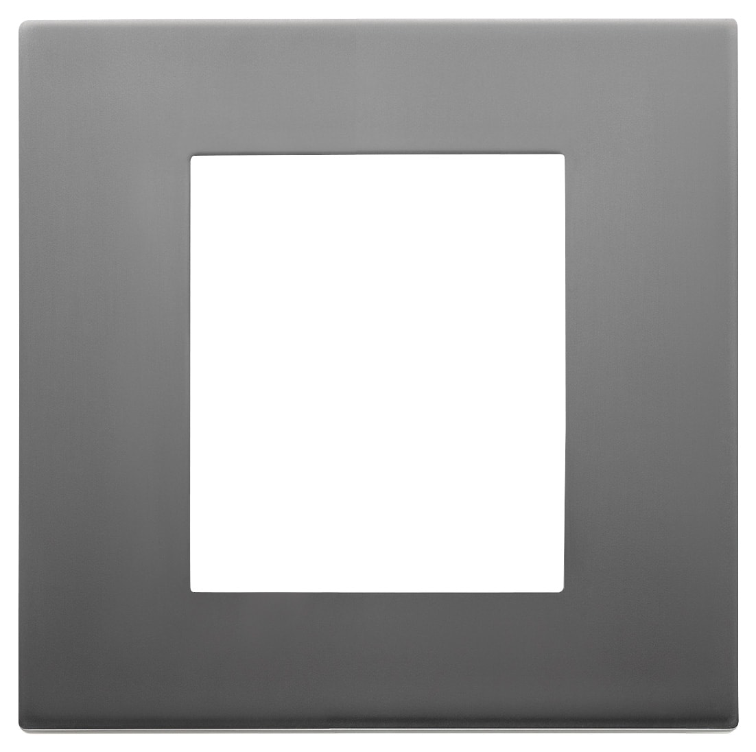 VIMAR - PLACCA 2M INOX SATINATO