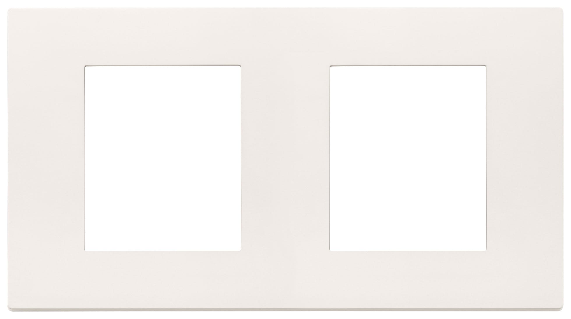 VIMAR - PLACCA 4M (2+2)INT71 BIANCO