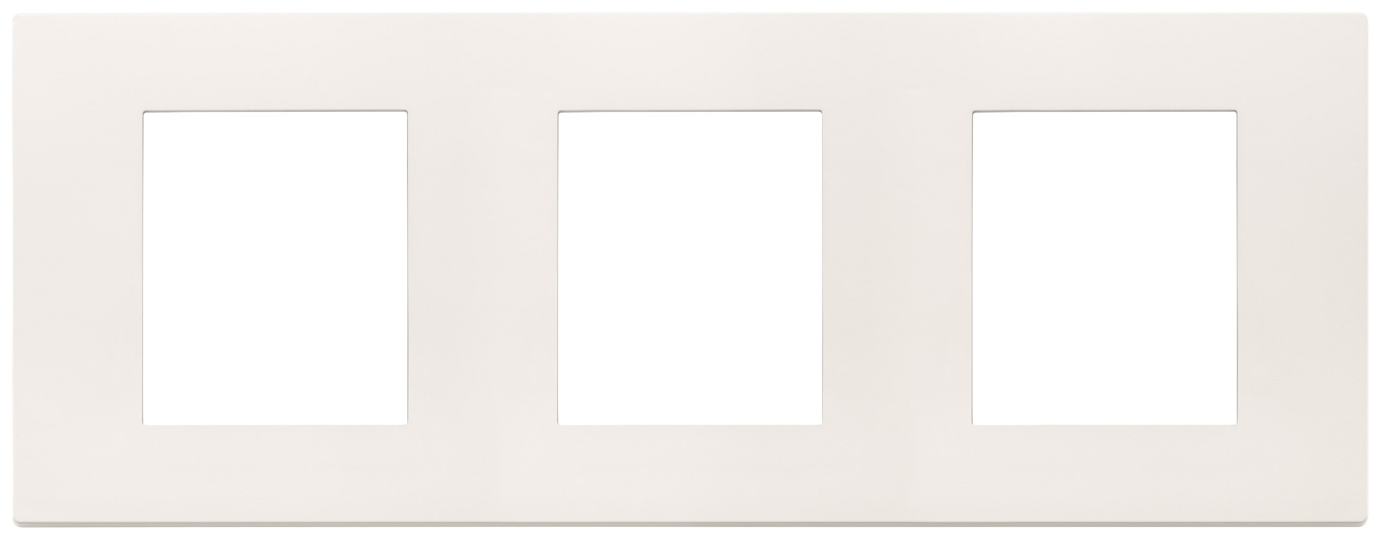VIMAR - PLACCA 6M (2+2+2)INT71 BIANCO