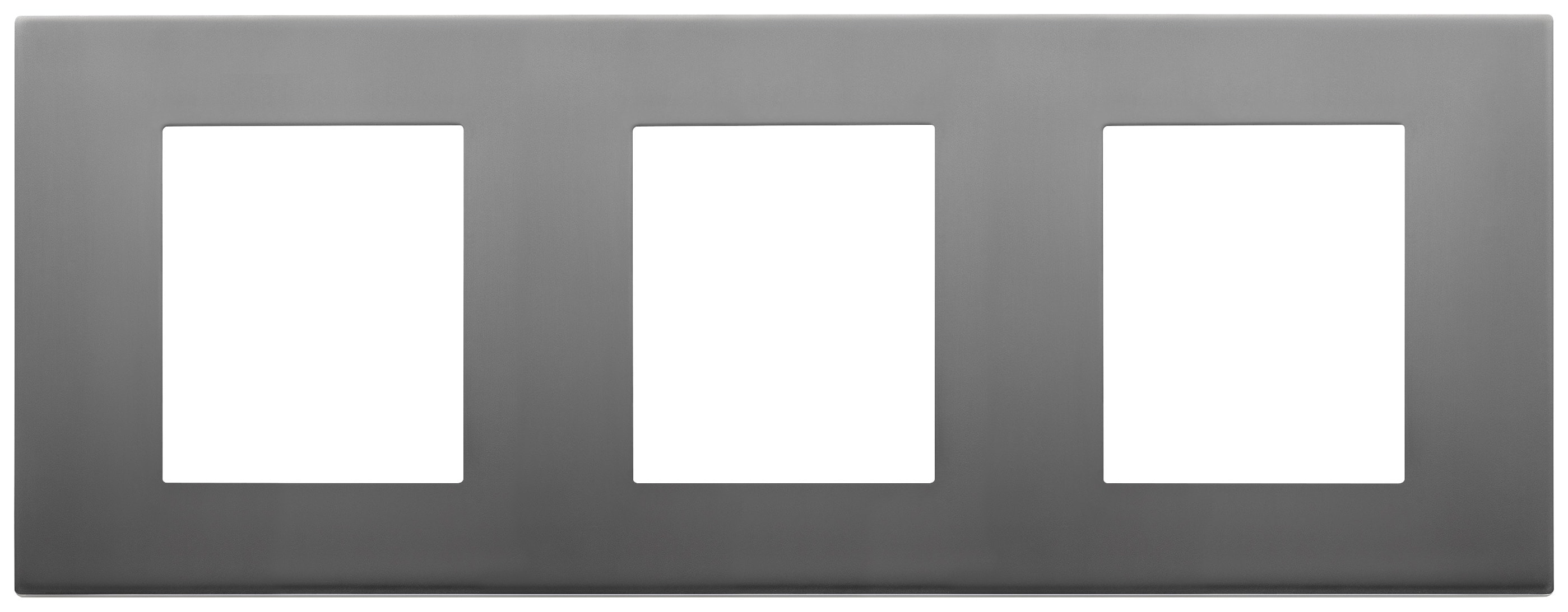 VIMAR - PLACCA 6M (2+2+2)INT71 INOX SATINATO