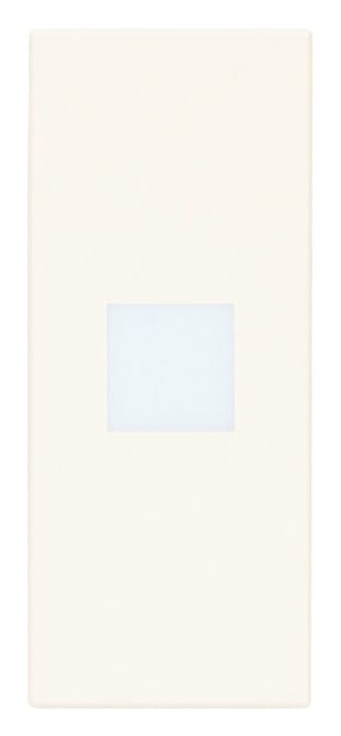 VIMAR - TASTO 1M CON DIFFUSORE ASSIALE BIANCO