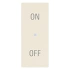 VIMAR - TASTO 1M ASSIALE SIMBOLI ON OFF CANAPA