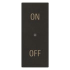 VIMAR - TASTO 1M ASSIALE SIMBOLI ON OFF NERO