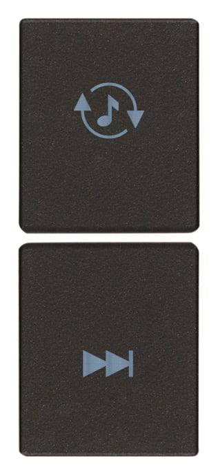 VIMAR - DUE MEZZI TASTI 1M SORG./TRACCIA NERO