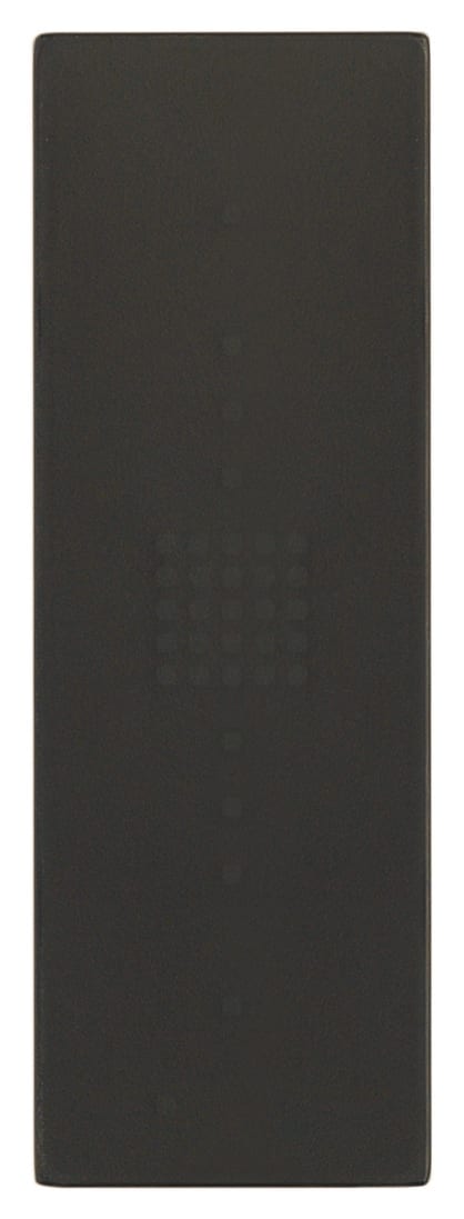 VIMAR - Comando Xt By-Me 1M Nero - Apparecchio Domotica Plus 2 Pulsanti Basculante Led Stato Intensità Matrice Personalizzazione Animazione