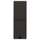 VIMAR - Comando XT KNX 1M nero, 4 pulsanti personalizzabili con etichette, funzione proximity, stato e individuazione al buio, intensità regolabile.