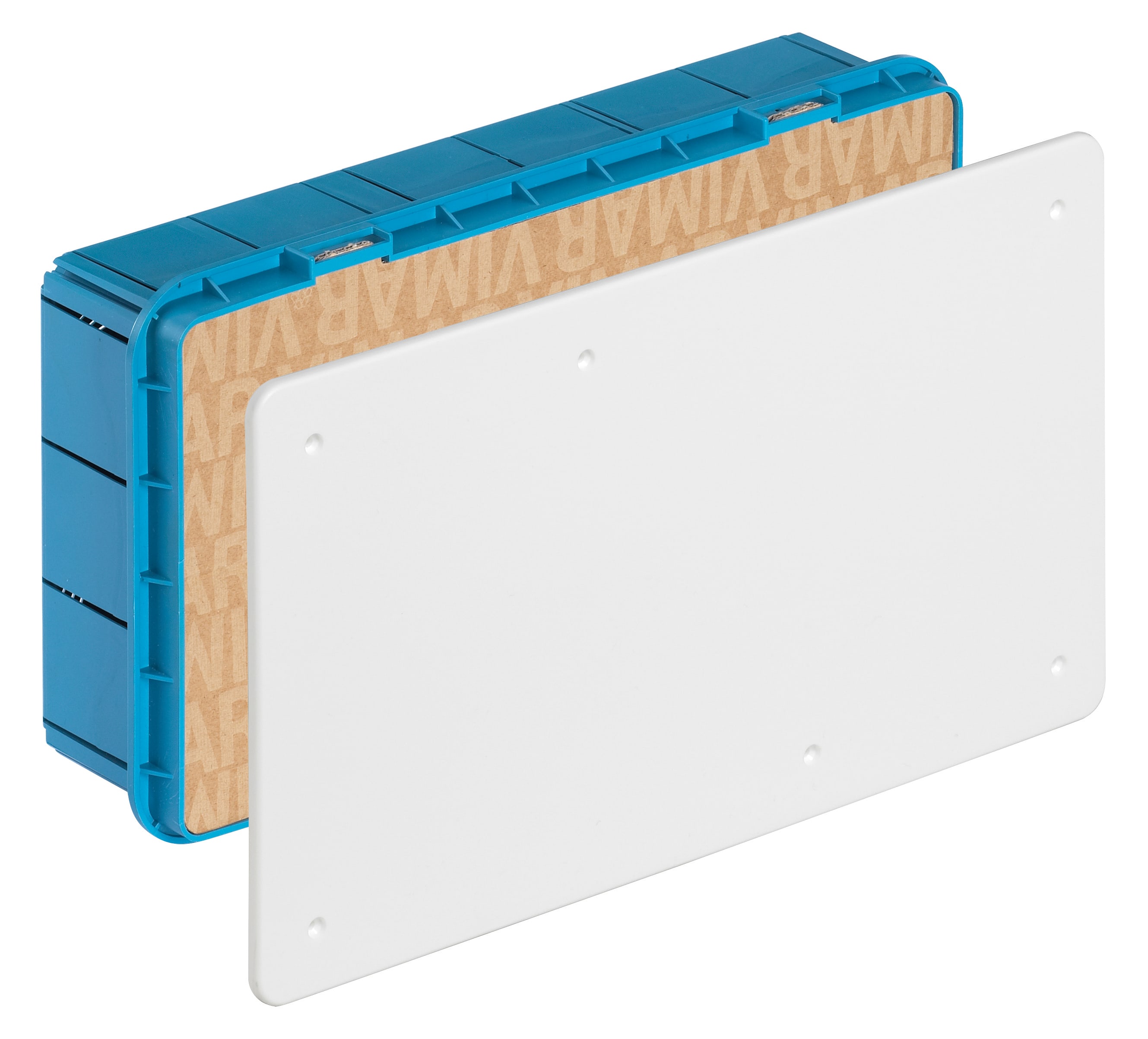 VIMAR - Scatola Derivazione Incasso 287x154x70mm con Coperchio Bianco e Viti Fissaggio