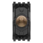 VIMAR - PULSANTE COMMUTATORE 2P 10A VINT. BRONZO